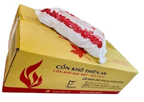 THÙNG 10KG CỒN KHÔ THIÊN AN ĐẶC BIỆT SIÊU CHÁY – LOẠI CỒN ĐỐT ĐẶC BIỆT CHUYÊN DÙNG TIỆC CƯỚI / PHÒNG KÍNH