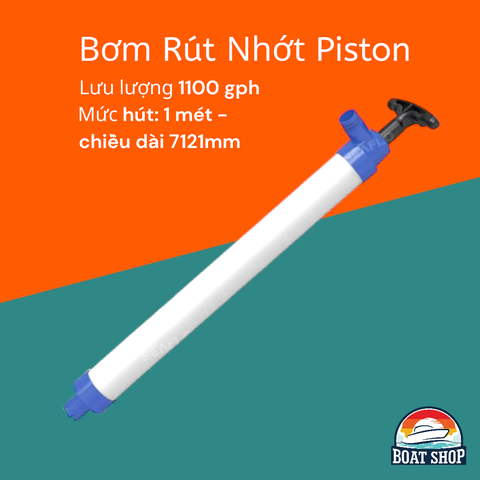 Bơm Tay Piston Lưu Lượng 1100 Gallon / giờ