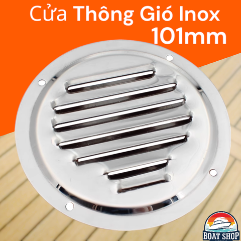 Louver Nắp Thông Gió ZB1701-5, 5 Inch, inox 316