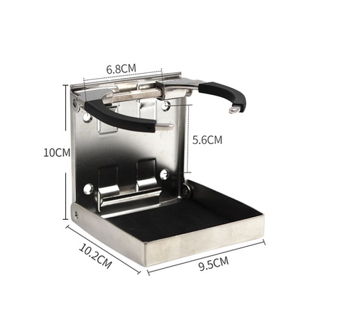 Đế Giữ Ly Cano Inox SS304 Gấp Gọn, Kích Thước 10.2x9.5mm, Mã S21206