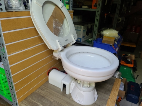 Bồn Cầu Điện Dùng Cho Tàu Bệ Nhỏ (Electric Toilet), Mã: SFMTE1-01