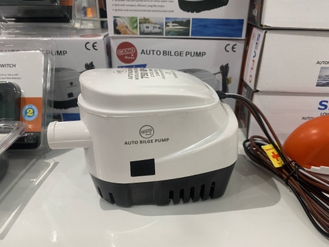 Bơm Nước Lườn Tự Động Cano 12V, Lưu Lượng 750GPH Model : SFBP1-G750-06