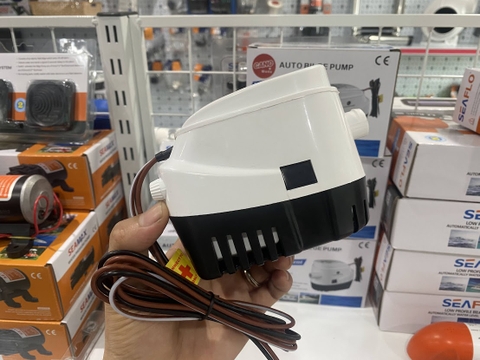 Bơm Nước Lườn Tự Động Cano 12V, Lưu Lượng 750GPH Model : SFBP1-G750-06