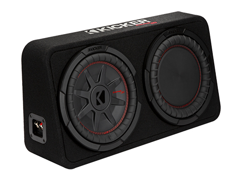 Thùng 2 Loa Sub Kicker,  Subwoofer 10 Inch, Công Suất 400W-800W, 2ohm 48TCWRT102