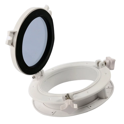 Cửa Sổ Cano Tròn, Nhựa ABS Đườnh KÍnh 215mm, Porthole Tròn SFPP1-02