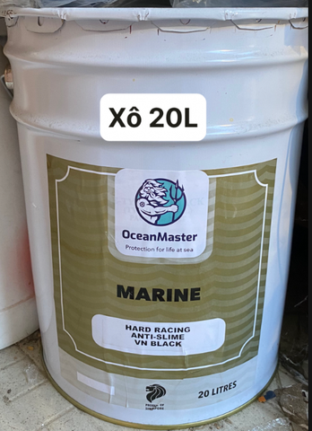 Sơn Chống Hà Ocean Master VN, Màu Đen, Dung Tích 20 Lít, Mã VN-20L, Dùng Cho Tàu Thuyền, Hàng mới 100% (20 Lít/thùng, 1 thùng = 1 UNK)