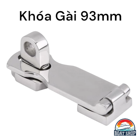 Khóa Gài Chữ Nhật 93x26mm, Chất Liệu Inox 316, S31155