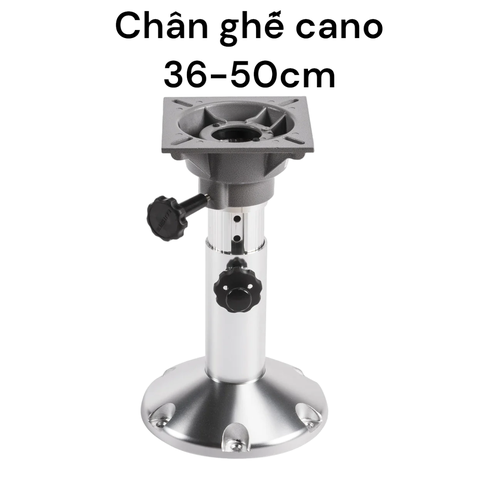 Chân Ghế Nhôm Cano 32-47cm, Không Trượt, Chất Liệu Nhôm, Cho tàu Cano