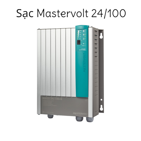 Bộ Nạp Sạc Ắc Quy Tự Động Mastervolt, Mass 24/100 230V/50-60Hz