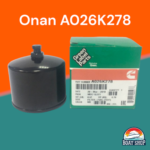 Lọc Dầu Thay Thế Onan A026K278