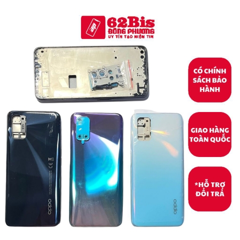 Vỏ Oppo A52 / A72 / A92 2020 bản 4g Full bộ có sườn (Zin máy)