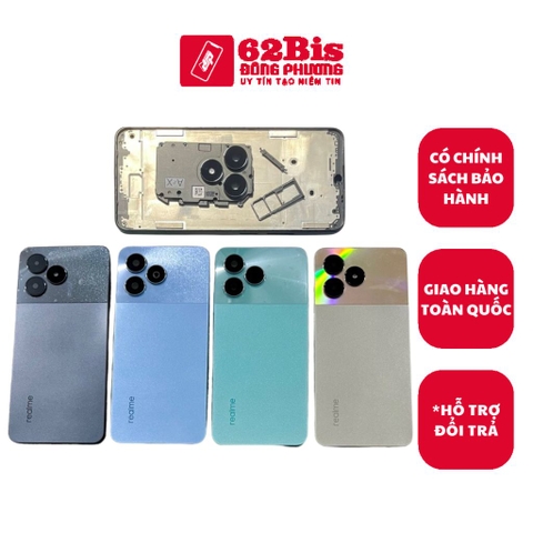 Vỏ Oppo Realme C51 / C60 / Realme Note 50 5g full bộ có sườn (Zin Máy)