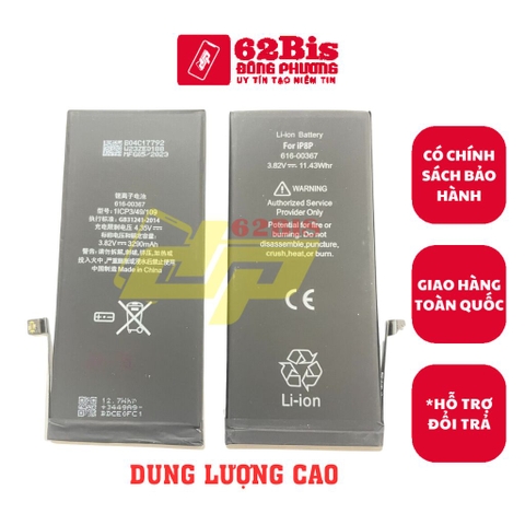Pin DLC Iphone 8 Plus / 8plus - 3290mAh (Dung lượng cao)