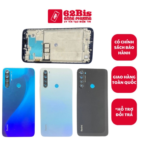 Vỏ Xiaomi Redmi Note 8 / Redmi Note8 Full bộ có sườn (Zin máy)