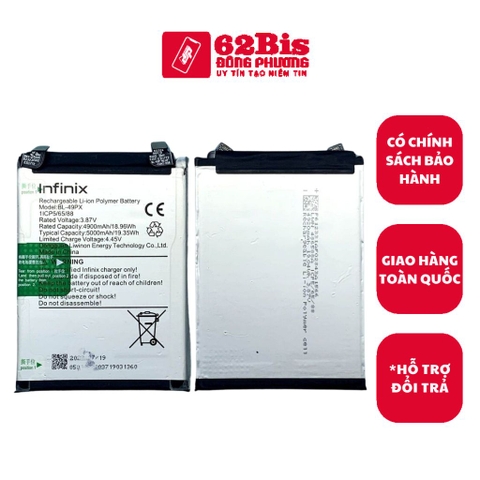 Pin Infinix BL-49PX / Note 30 Pro  (Zin hãng)