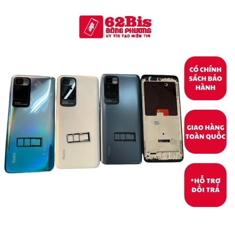 Vỏ Xiaomi Redmi 10 - 4G 2021 / Redmi10-4G / K19A - Ksim dài Full bộ có sườn (Zin)