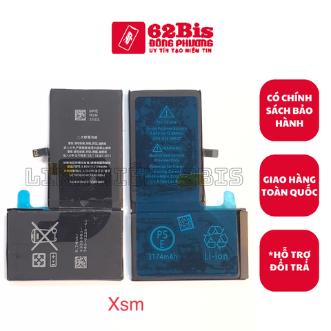 Pin Iphone Xsmax / Xs max / XSM - 3174mAh ( Zin 4A)
