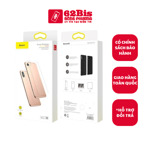 Cường Lực Iphone Sau Xs Max Baseus