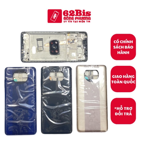 Vỏ Xiaomi Poco X3 / X3 pro / X3pro Full bộ có sườn (Zin máy)