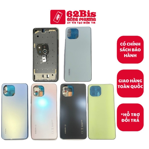 Vỏ Xiaomi Mi 11 Lite 4g NE / Mi11T Lite 4g / Mi 11 Lite 5g NE / Mi11T Lite 5g Full bộ có sườn (Zin máy)