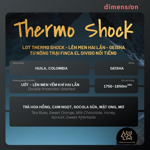 COLOMBIA THERMO SHOCK FINCA EL DIVISO