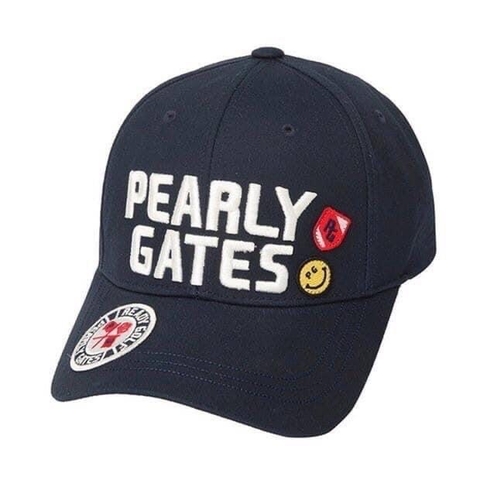 PEARLY GATES MŨ CHỮ NỔI NAVY