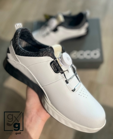 ECCO GIÀY TRẮNG ĐẾ ĐEN 40