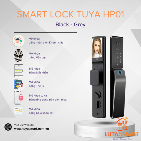 Khoá thông minh nhận diện khuôn mặt - HP01