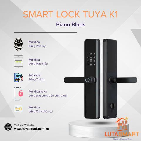 Khoá cửa gỗ cửa thép thông minh - K1