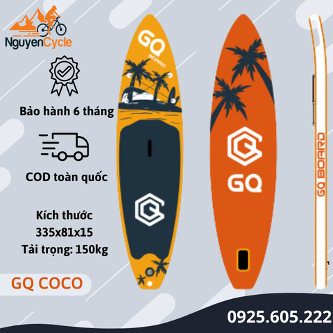 GQ COCO - GQ Board - SUP / Ván chèo đứng bơm hơi