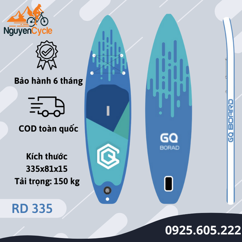 GQ RD - GQ Board - SUP / Ván Chèo Đứng Bơm Hơi