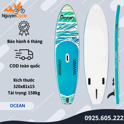 Ocean - Funwater - SUP / Ván chèo đứng bơm hơi