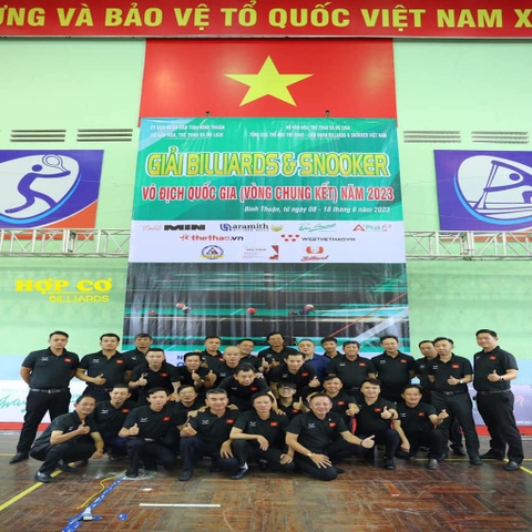 Gymwolf đồng hành cùng giải Billiards & Snooker Vô Địch Quốc Gia Năm 2023