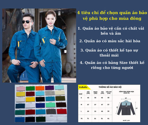 4 tiêu chí để chọn quần áo bảo vệ phù hợp cho mùa đông