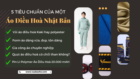5 Tiêu Chuẩn của một Áo Điều Hoà Nhật Bản