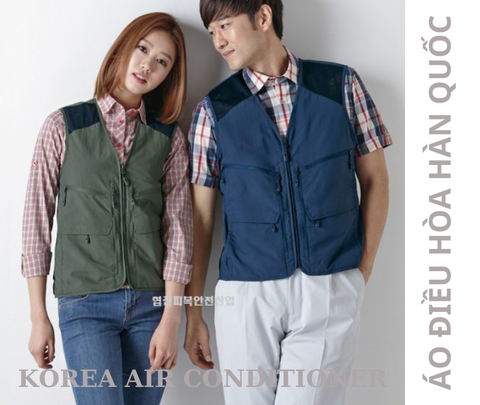 Chiêm ngưỡng Áo điều hòa Hàn Quốc chính hãng Quạt khỏe Pin bền