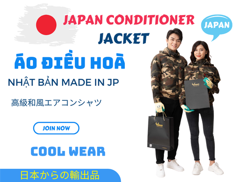 Siêu phát minh Áo ĐIỀU hoà Nhật Bản cho người lao động