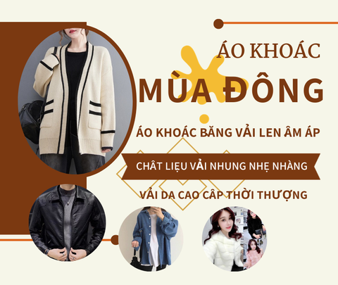 Áo khoác Mùa đông những chất liệu giữ ấm cực đỉnh khi trời lạnh