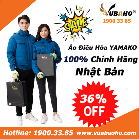 Reivew Áo quạt điều hòa Yamako Nhật bản