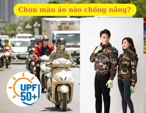 Chọn màu sắc Áo điều hoà để chống nắng nóng tốt nhất