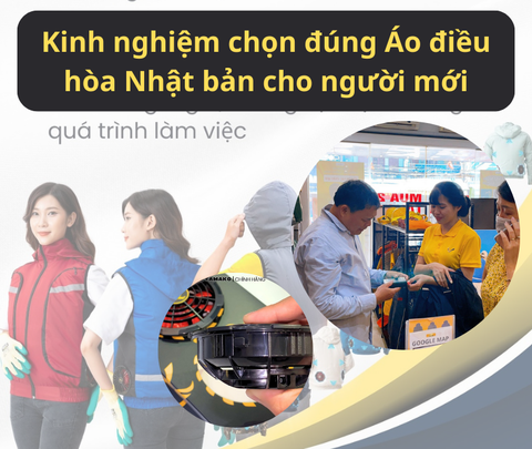 Kinh nghiệm chọn đúng Áo điều hòa Nhật bản cho người mới