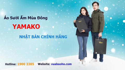 Áo sưởi ấm Nhật Bản Yamako vô cùng hữu hiệu trong những ngày mưa lạnh.