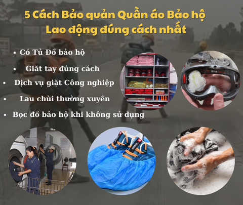 5 Cách Bảo quản Quần áo Bảo hộ Lao động đúng cách nhất
