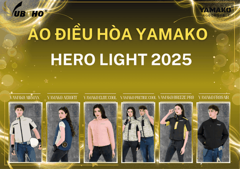 Bí quyết mặc mát mỗi ngày với áo điều hòa thế hệ mới: Khám phá Yamako Hero Light 2025