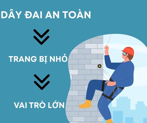Dây Đai An Toàn: Trang Bị Nhỏ – Vai Trò Lớn Trong Bảo Vệ Tính Mạng