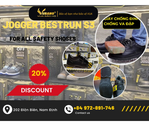 MUA Giày bảo hộ Jogger Bestrun S3 chính hãng tại VUA BẢO HỘ