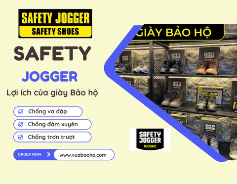 Tất tần tật về Giày bảo hộ lao động Safety Jogger