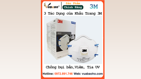 Khẩu trang 3M là gì? 3 Tác dụng của khẩu trang 3M