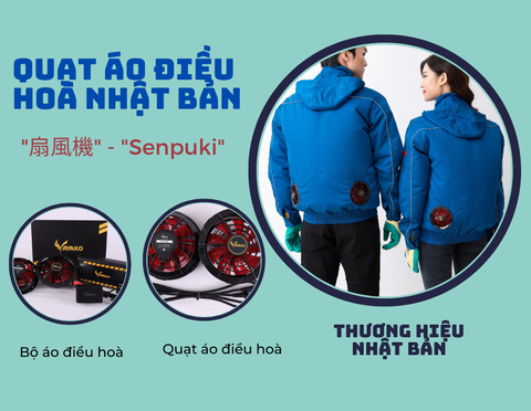 Quạt áo điều hoà Nhật bản | Hướng dẫn cách lắp quạt Áo điều hoà