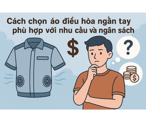 Cách chọn áo điều hòa ngắn tay phù hợp với nhu cầu và ngân sách